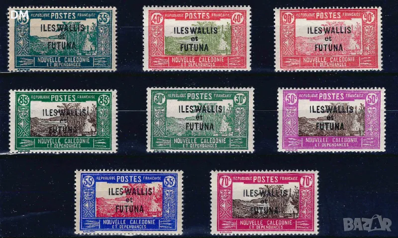 Уолис и Футуна 1930 - изгледи MNH, снимка 1