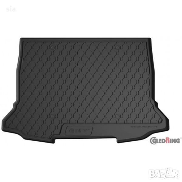 Гумена стелкa за багажник Gledring съвместима за MERCEDES A-Class HB W177 ( 05.2018 г ) GL, снимка 1