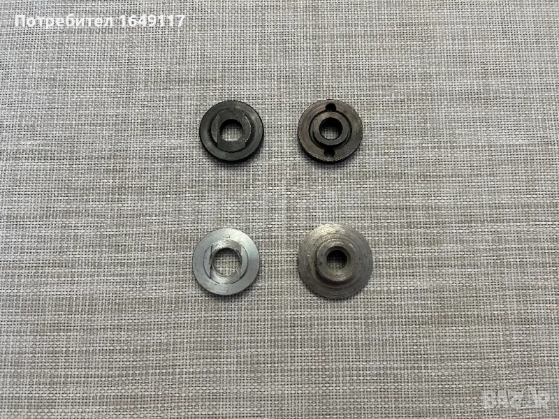 Гайка и шайба за ъглошлайф с резба - М14, снимка 1