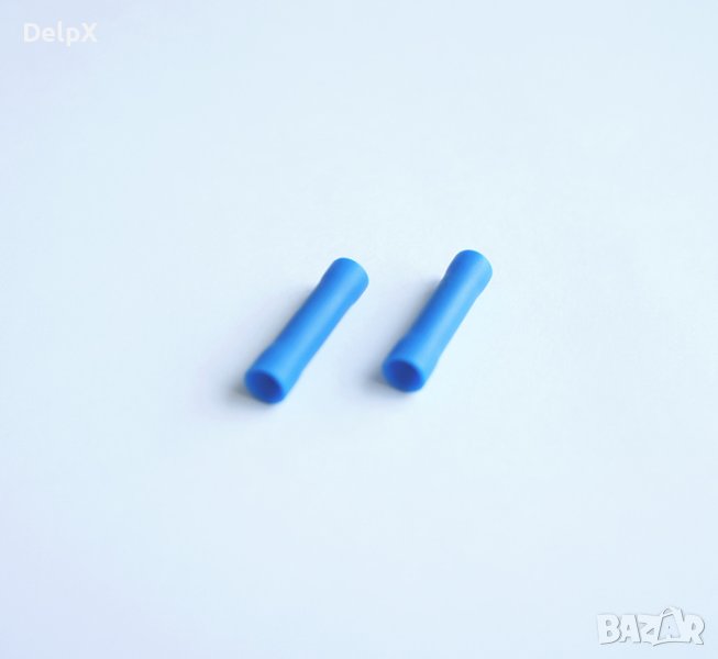Кабелна снадка с изолация синя 2,5mm2, снимка 1