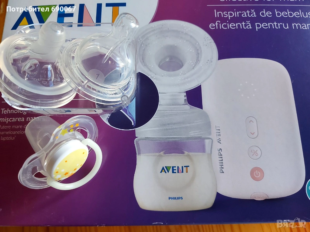 Пoмпа за кърма Philips Avent, снимка 1