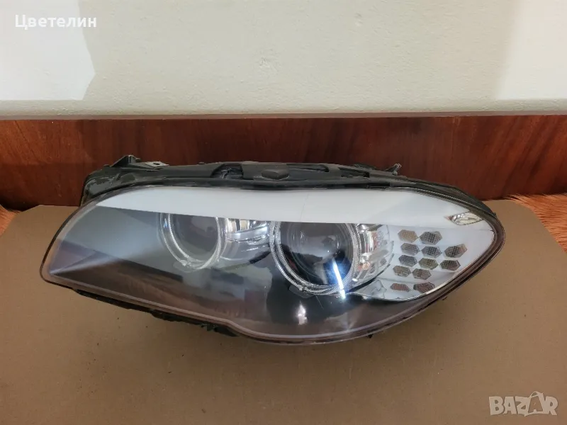Ляв фар BMW 5 F10 F11 ксенон незавиващ lqv far бмв ф 10 11  xenon, снимка 1