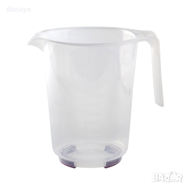 4537 Мерителна кана мензура кухненска мерилка, 1L, снимка 1