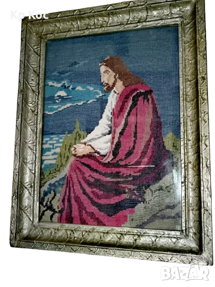 гоблен „Христос на Елеонската планина“, снимка 1