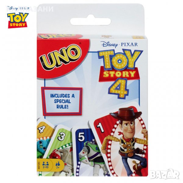 Детски карти за игра Uno Играта на играчките GDJ88, снимка 1