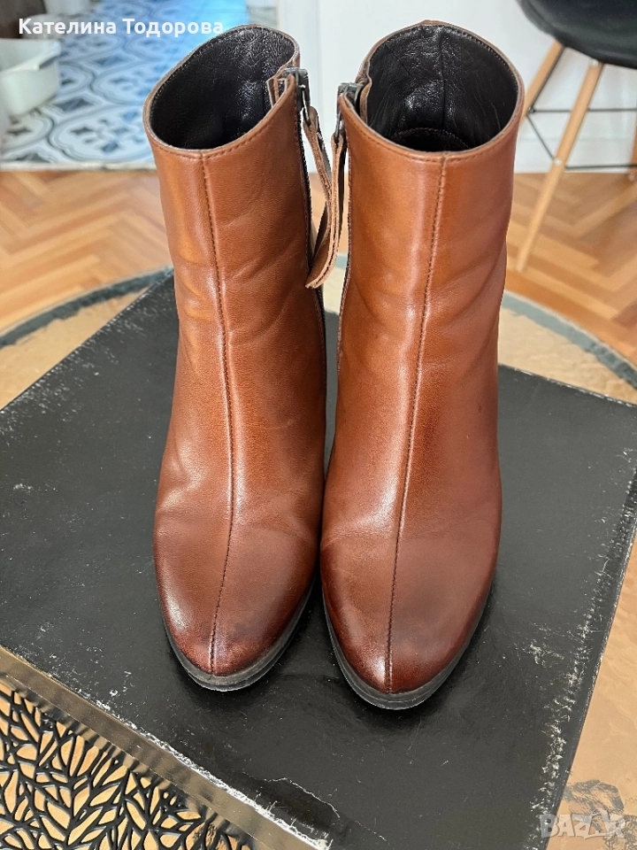 Италинаски боти естествена кожа!, снимка 1