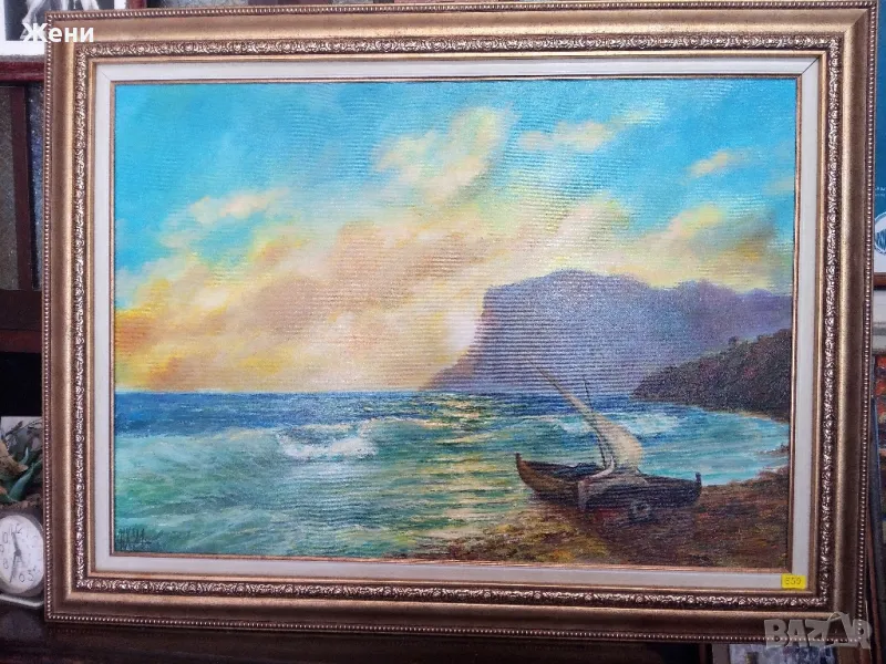 Маслена картина на Николай Ханзъров , снимка 1