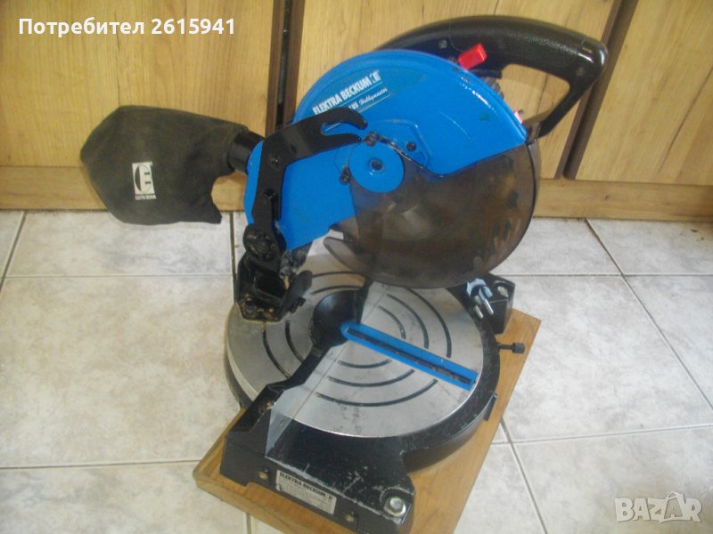 ф210мм/1200 Вата-Немска Профи Пендула-Потапящ Циркуляр-Рязане До 120мм-Отлична-Electra Beckum, снимка 1