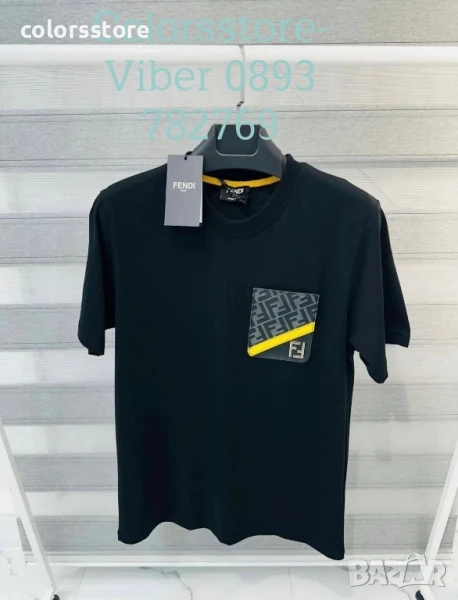 Мъжка Черна тениска Fendi/IM267s, снимка 1