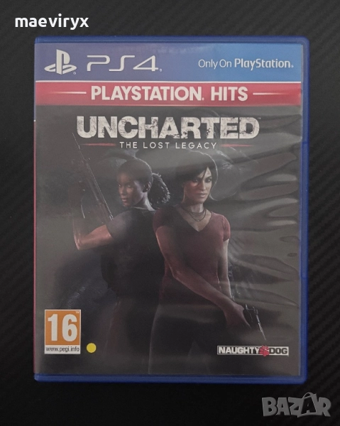 Uncharted: The Lost Legacy за PS4, снимка 1