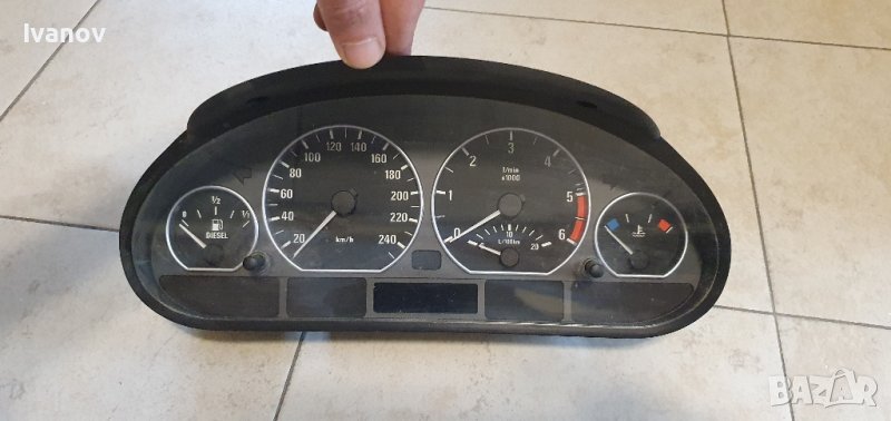 Километраж за бмв е46 фейслифт дизел Bmw e46 instrument cluster speedometer Bosch 0263639172, снимка 1