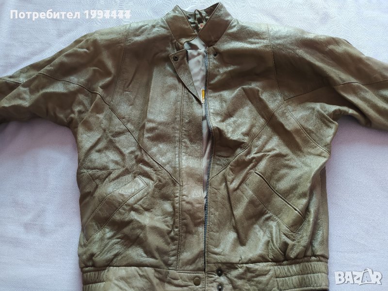 Дамско кожено яке, естествена кожа 10 лв, снимка 1