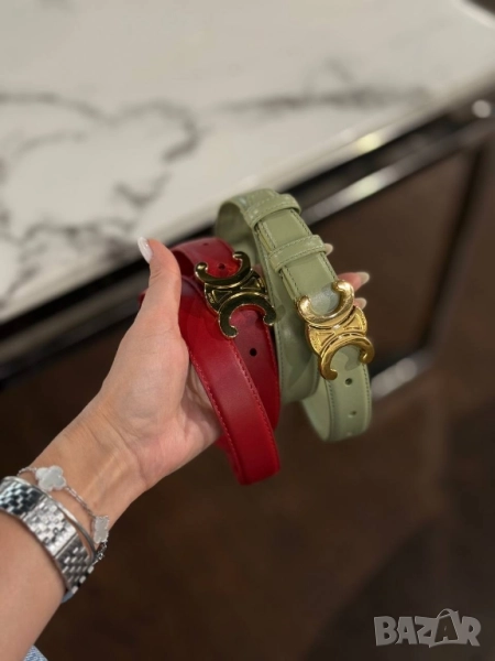 колани от естествена кожа в кутия celine, снимка 1