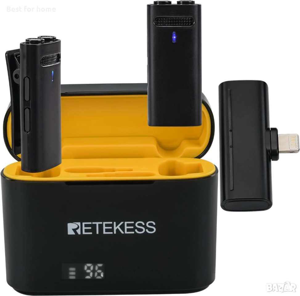 Комплект безжични микрофони Retekess TG103, снимка 1