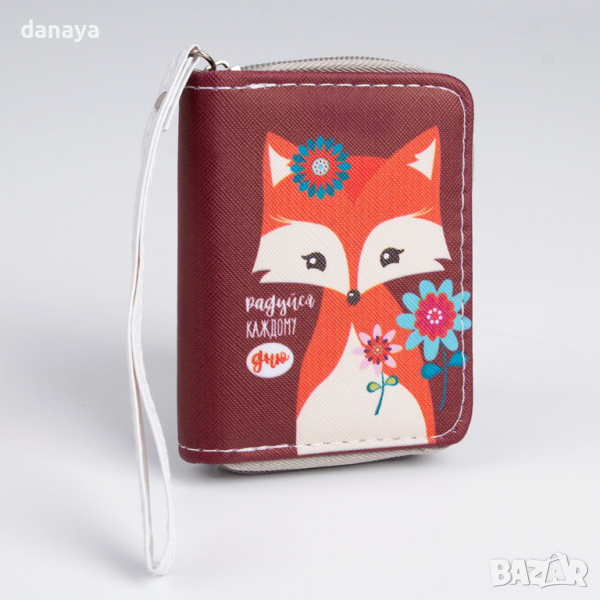 2804 Малко детско портмоне Лисиче, снимка 1