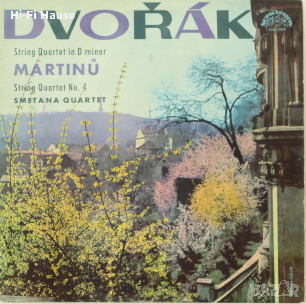 Dvorak-Martinu-Грамофонна плоча-LP 12”, снимка 1