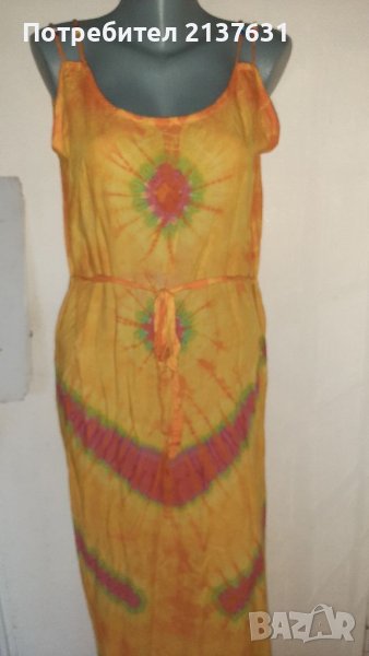 ДАМСКИ ДЪЛГИ  РОКЛИ  Размер L  - XL , снимка 1