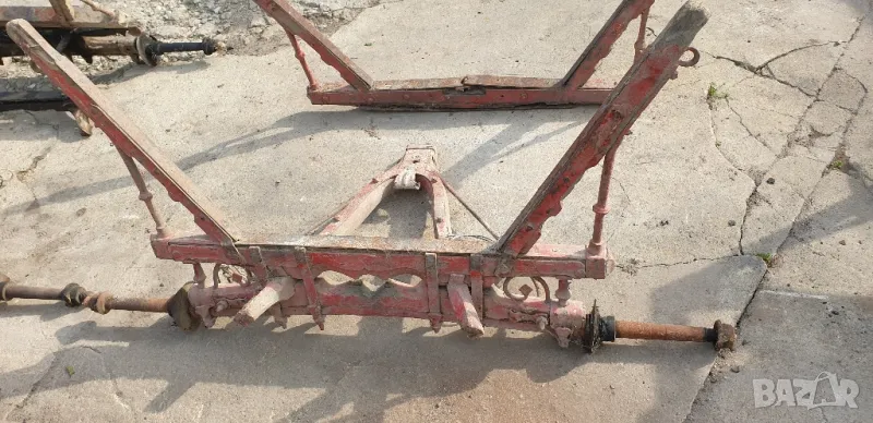 Задна ос за каруца, снимка 1
