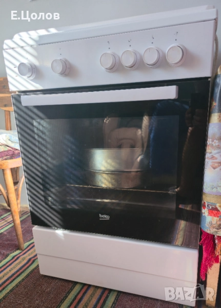 Готварска печка - Beko FSE66000GW - 60 см, снимка 1