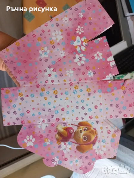 Парче за торта картон Кученце Скай, снимка 1