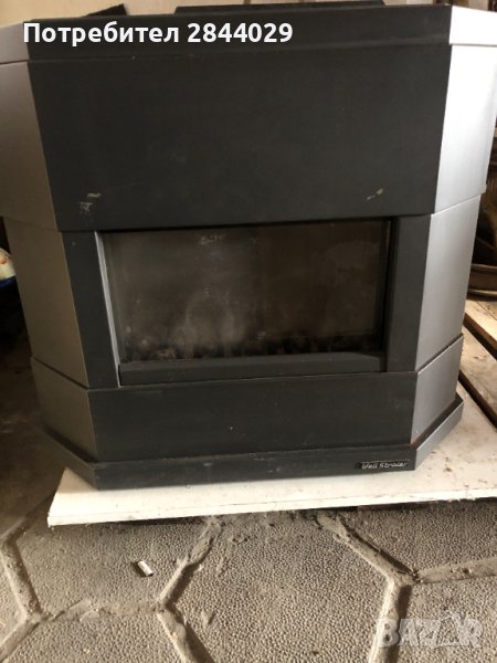 продавам старинна газова камина, снимка 1