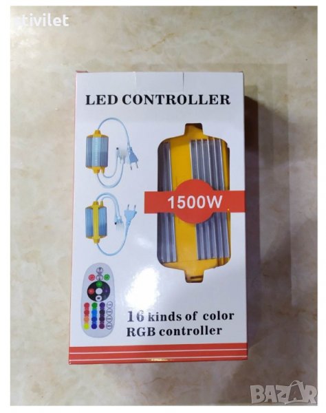 LED RGB CONTROLLER 220 волта 1500 вата.ново, снимка 1