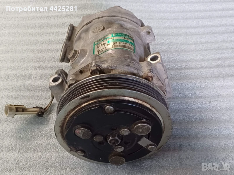 компресор за климатик Opel Corsa, Tigra, Astra 2002-2013г. #1000V, снимка 1