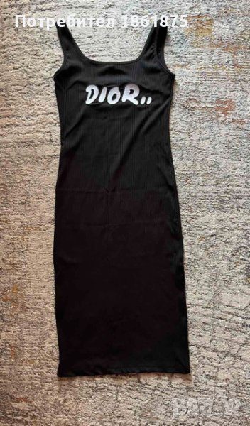Черна рокля Dior, снимка 1