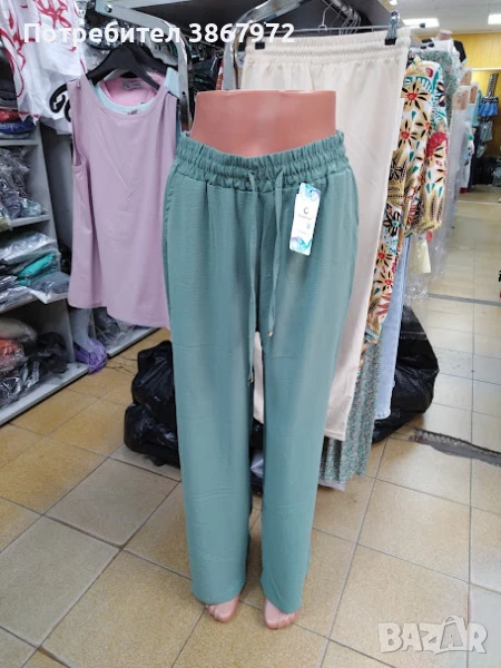 Дамски прав панталон широки крачоли Sunbird, снимка 1