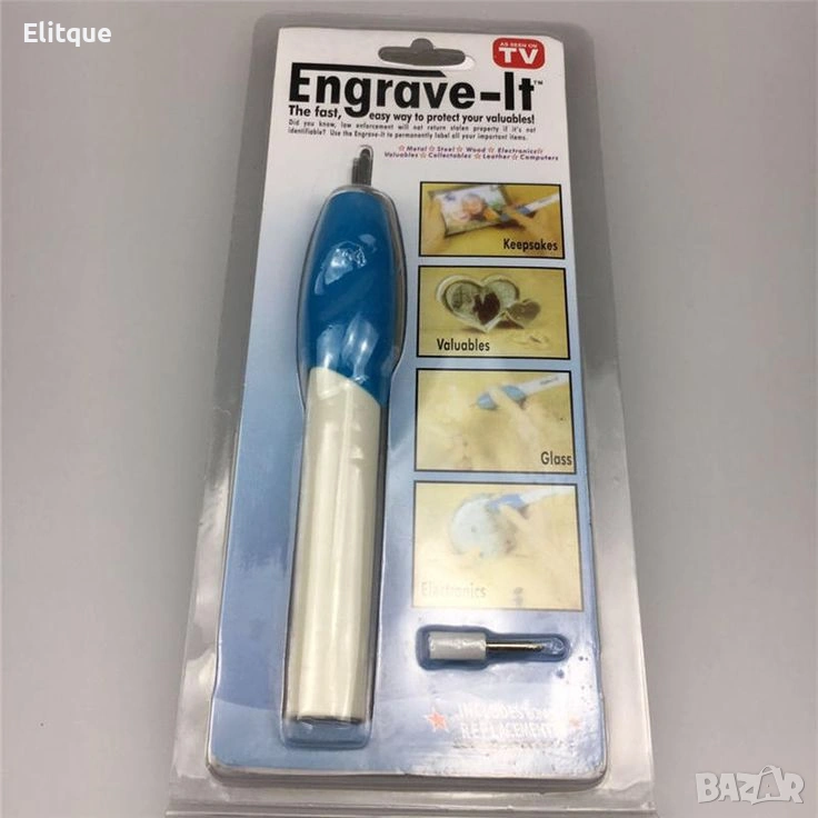 Писалка за гравиране – работа с AA батерия ✍️, снимка 1