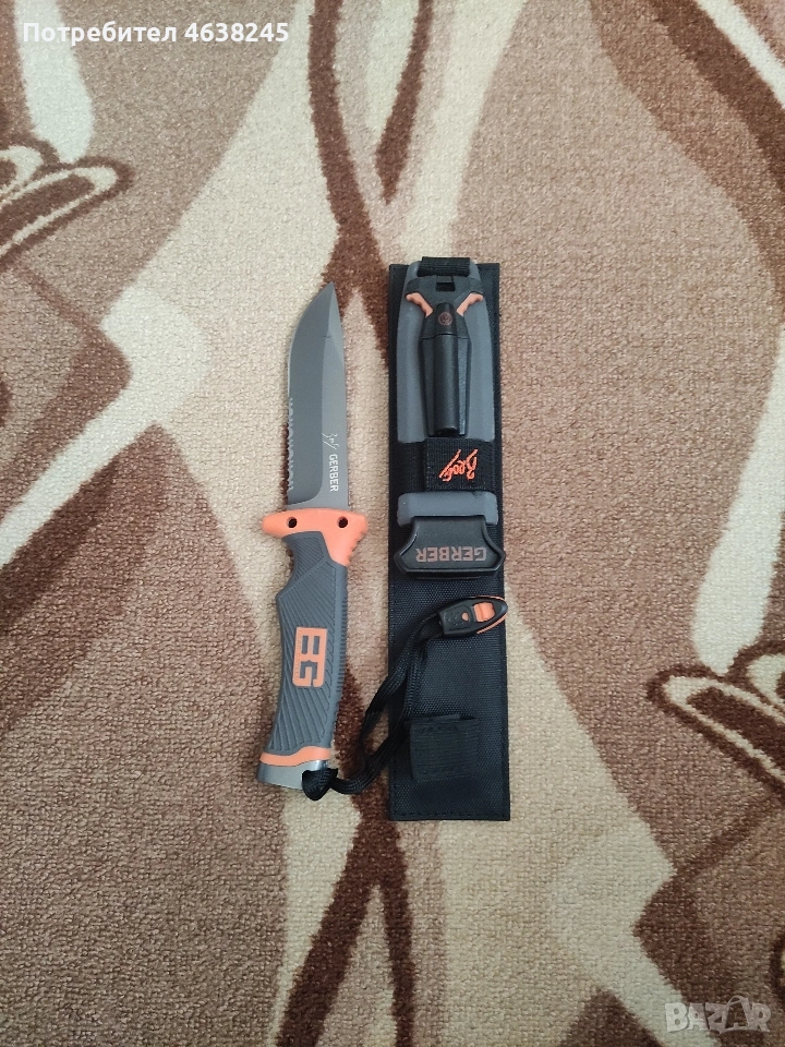 нож + раница , снимка 1