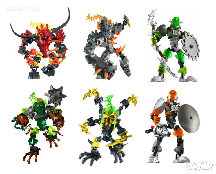 Много конструктори от анимацията Hero Factory, снимка 1