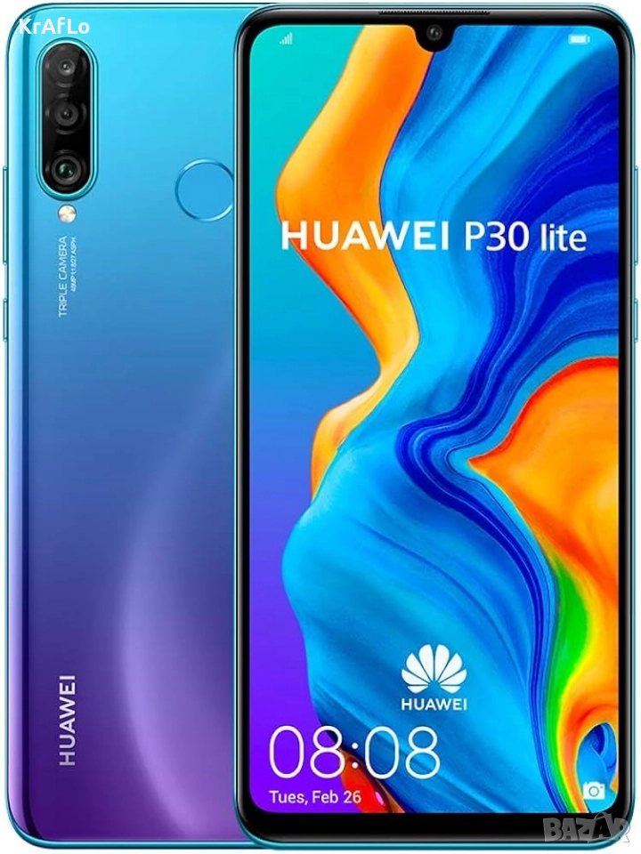 Huawei P30 Lite, Спукан екран , снимка 1