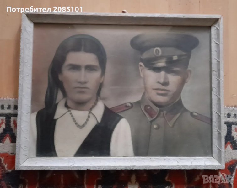 Ретро рисувана картина, снимка 1