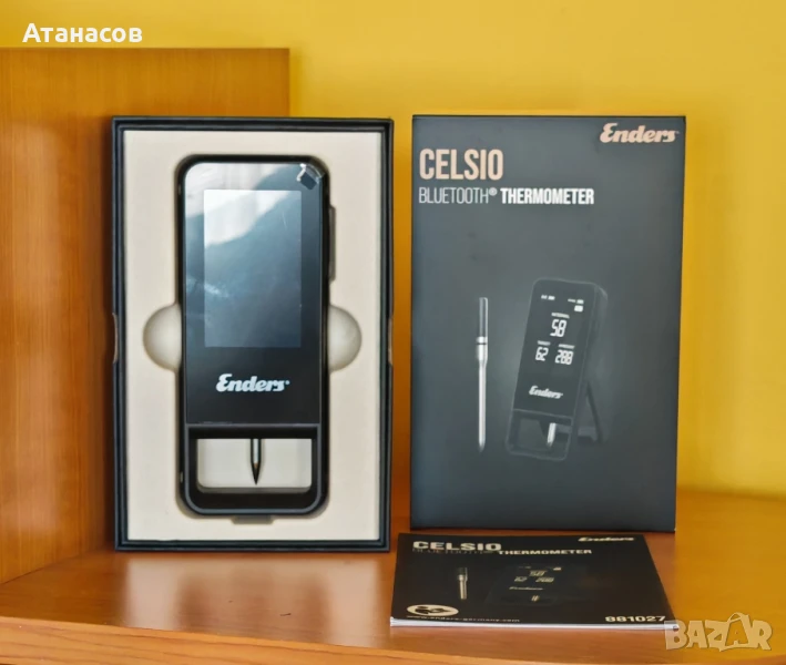 Bluetooth термометър за барбекю Celsio thermometer Enders за месо, снимка 1