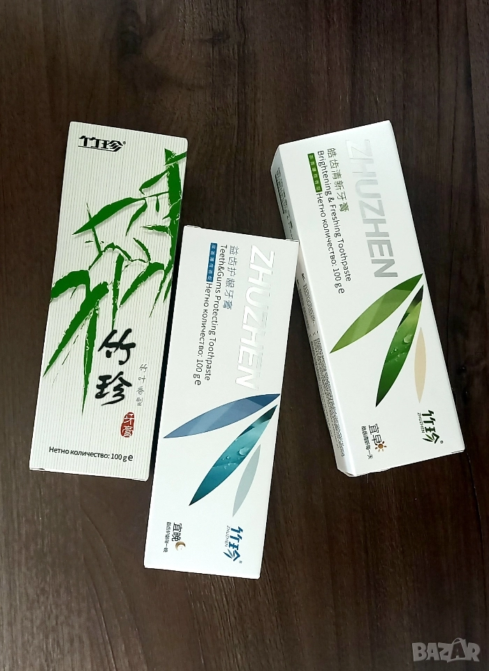 Паста за зъби с бамбук - 100ml, снимка 1