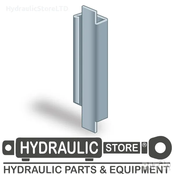 Краен елемент за каната / метален капак H-500, снимка 1