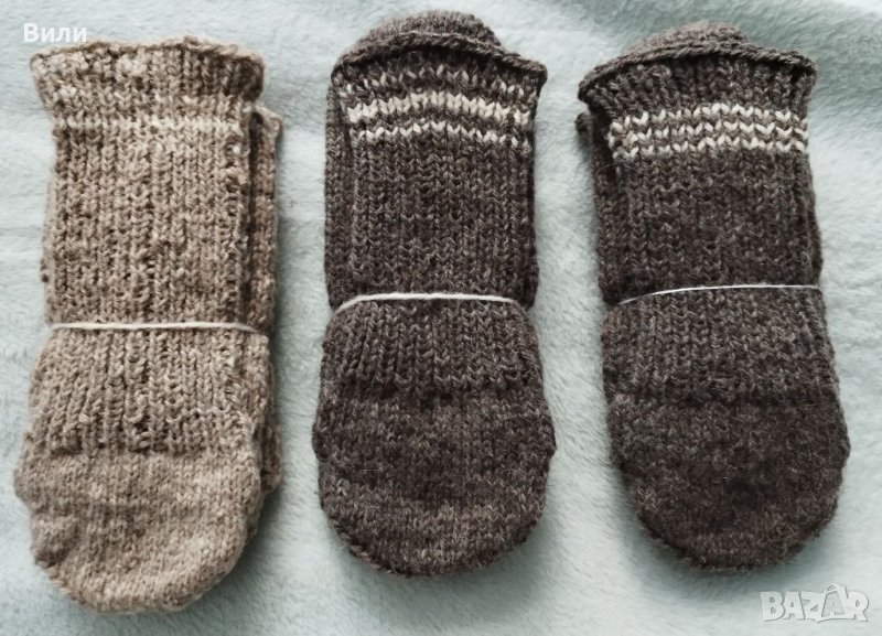 Вълнени чорапи ръчна изработка, снимка 1
