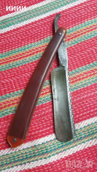 Бръснач сребърна стомана SOLINGEN , снимка 1