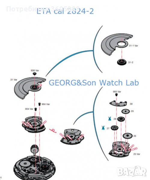 Сервиз часовници "Georg&son WatchLab", снимка 1