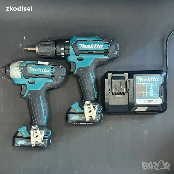 Комплект акумулаторни инструменти Makita - TD110D/HP331D, снимка 1