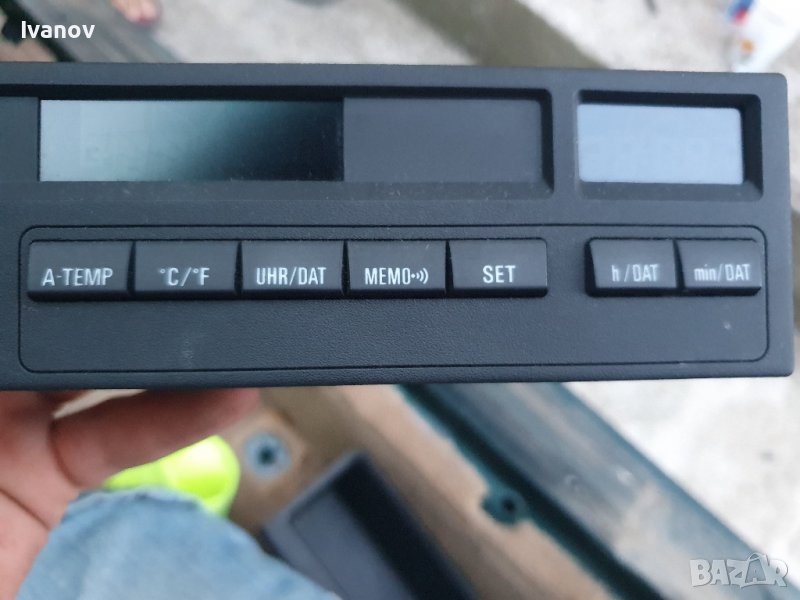 Борд компютър дисплей дигитален часовник термометър бмв е36 bmw e36 BORG display 8363579, снимка 1
