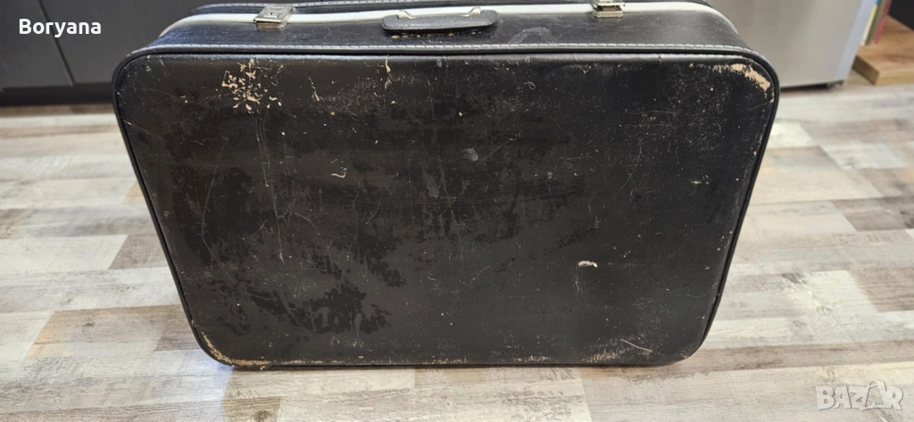 голям стар куфар , снимка 1