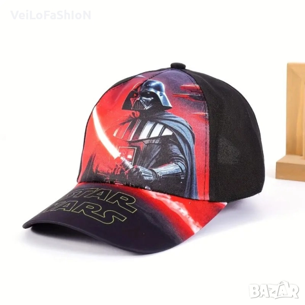 Нова детска шапка с козирка Star Wars - Дарт Вейдър, снимка 1