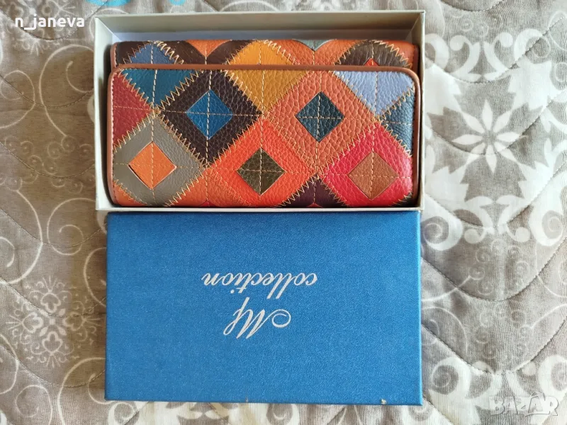 нов портфейл от естествена кожа, снимка 1