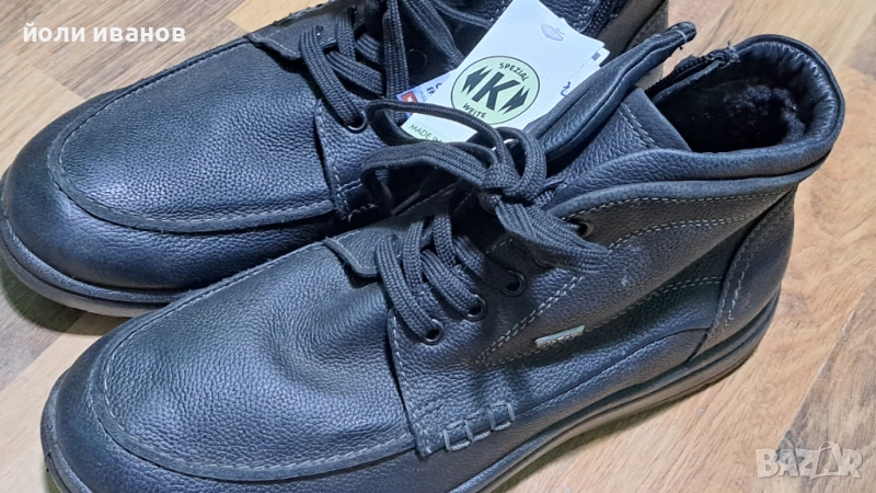 Немски кожени зимни обувки чисто нови с мембрана 43 номер, снимка 1