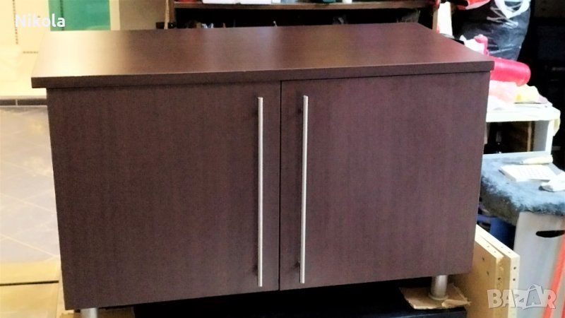 Офис шкаф цвят палисандър - орех 103/50/височина 65см, снимка 1