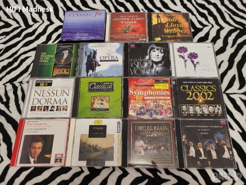 Оригинални матрични компакт дискове / Classical Music CDs/, снимка 1