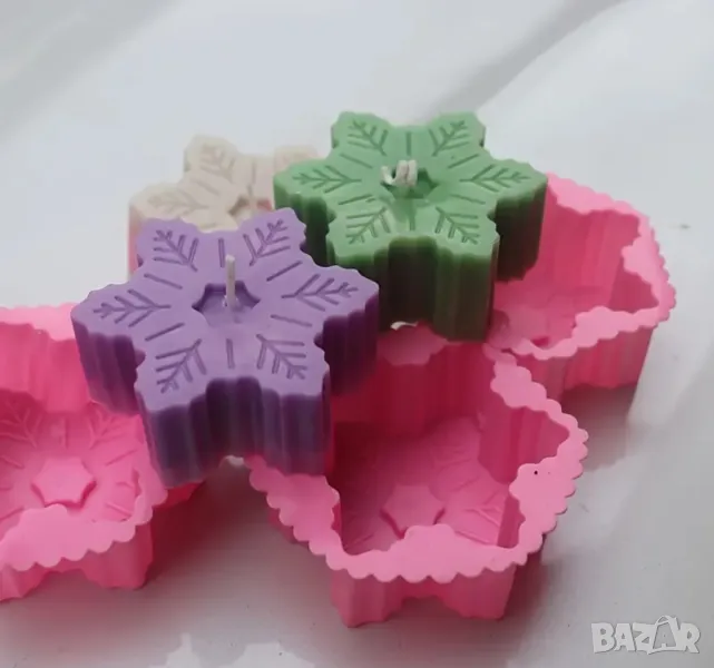 Молд снежинка , снимка 1