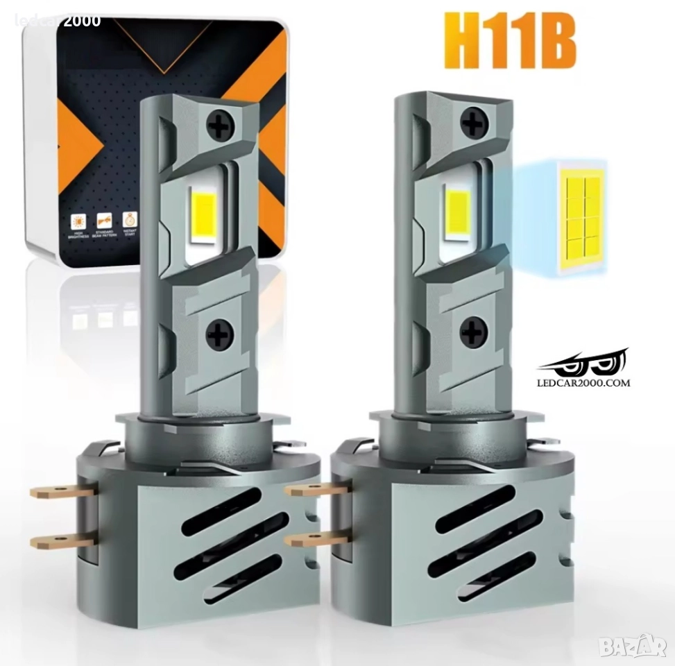 Лед Крушки H11B CANBUS, снимка 1